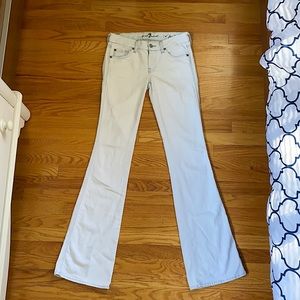 7 For All Mankind Light Blue Wash Boot Jeans